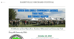 Desktop Screenshot of dairyvillefestival.org